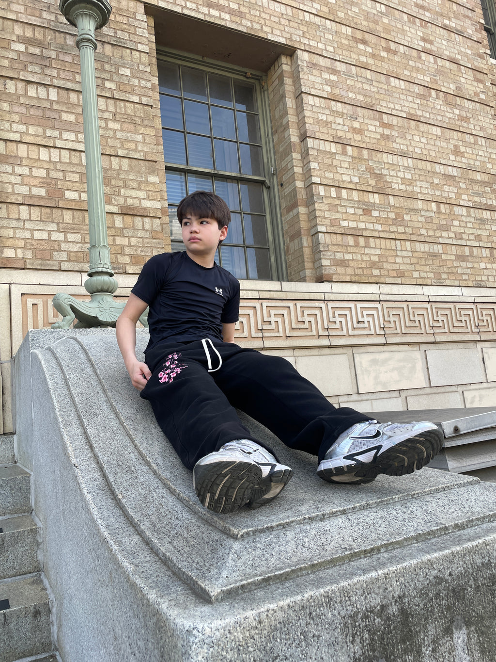 Cherry blossom sweat pants