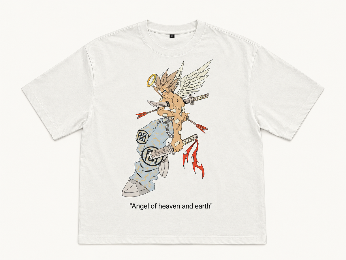 Angel of heaven and earth T- shirt